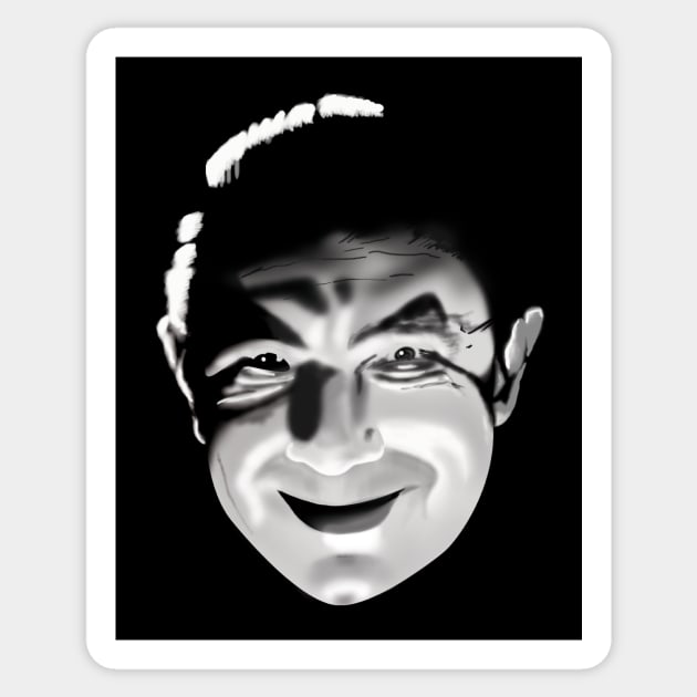 Bela Lugosi's Dracula Portrait Sticker by firedove10